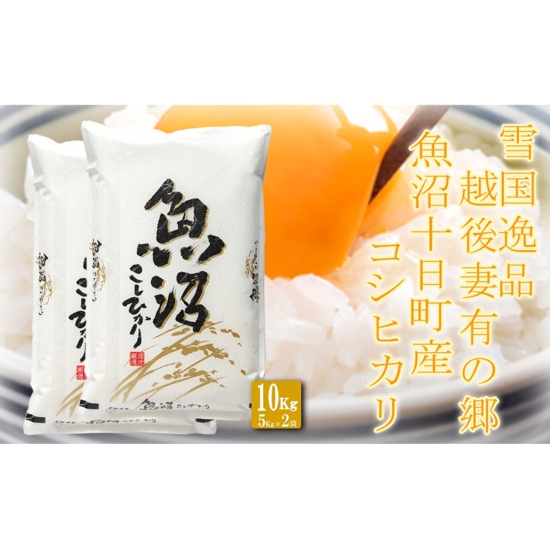 【雪国逸品10kg】 越後妻有の郷 魚沼十日町産コシヒカリ お米 精米 白米 良質 ミネラル 極上 新鮮 香り つや 粘り 新潟県十日町市47000米・パン白米