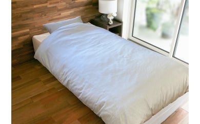 甲州織 シルク掛けふとんカバー(絹100%)【ダブル】 190cm×210cm山梨県都留市200000雑貨・日用品寝具・タオル