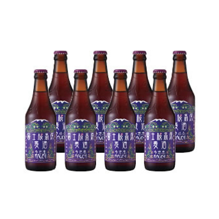 【富士河口湖地ビール】富士桜高原麦酒(ラオホ8本セット)金賞クラフトビール山梨県富士河口湖町18000酒・アルコールビール・発泡酒
