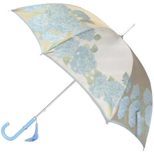 槙田商店【晴雨兼用】長傘 ”絵おり”  紫陽花山梨県富士河口湖町74000衣類・装飾品・工芸品その他 装飾品・工芸品