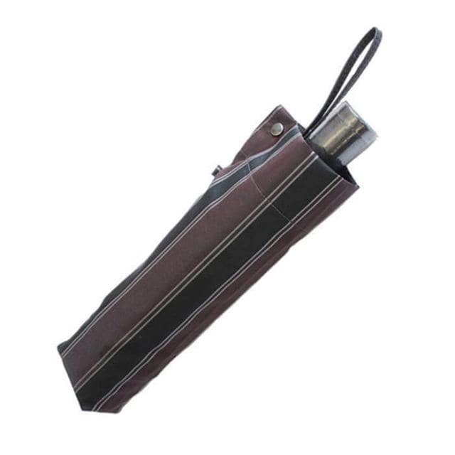 槙田商店【紳士折りたたみ傘】Tie Stripe×Plain ワイン山梨県富士河口湖町37000衣類・装飾品・工芸品その他 装飾品・工芸品