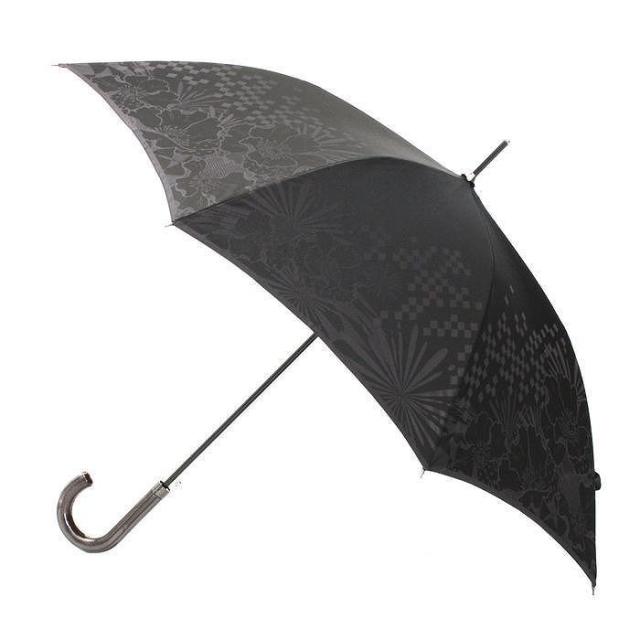 槙田商店【紳士長傘】monotone 花《晴雨兼用》山梨県富士河口湖町55000衣類・装飾品・工芸品その他 装飾品・工芸品