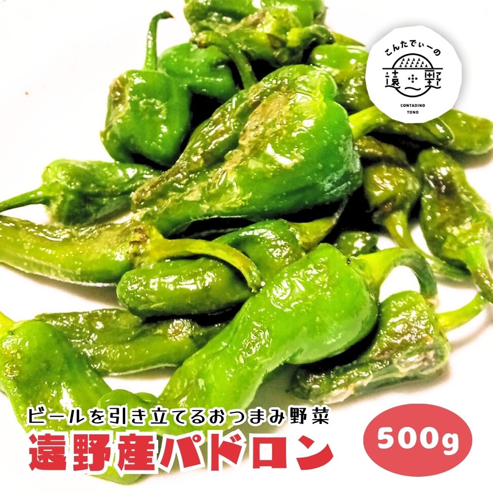 パドロン 500g 岩手県 遠野市 産 こんたでぃーの遠野 野菜 おつまみ岩手県遠野市9000野菜・きのこその他 野菜