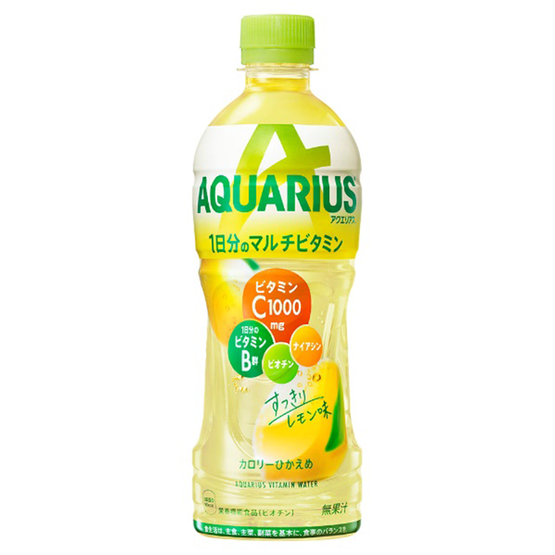 アクエリアス1日分のマルチビタミン 500ml×24本 【04301-0538】宮城県蔵王町9000お茶・飲料