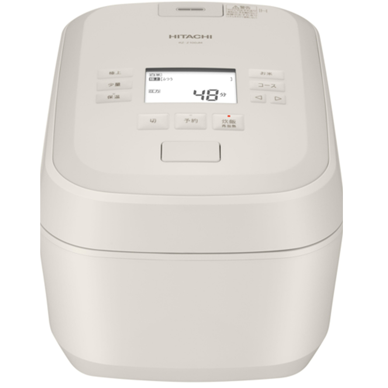 【圧力&スチームIHタイプ ふっくら御膳】(5.5合)RZ-Z100JM(C)【HITACHI 日立 家電 茨城県 日立市】茨城県日立市190000電化製品家電