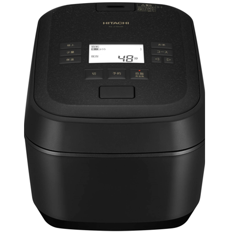 【圧力&スチームIHタイプ ふっくら御膳】(5.5合)RZ-Z100JM(K)【HITACHI 日立 家電 茨城県 日立市】茨城県日立市190000電化製品家電