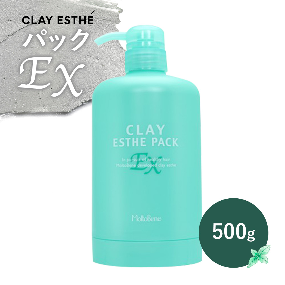 トリートメント クレイエステ パック EX 500g《30日以内に出荷予定(土日祝除く)》茨城県 結城市 化粧品 ヘアケア トリートメント ミント スカルプ ヘアエステ クレイ 詰め替え用 ケア用品 ヘ