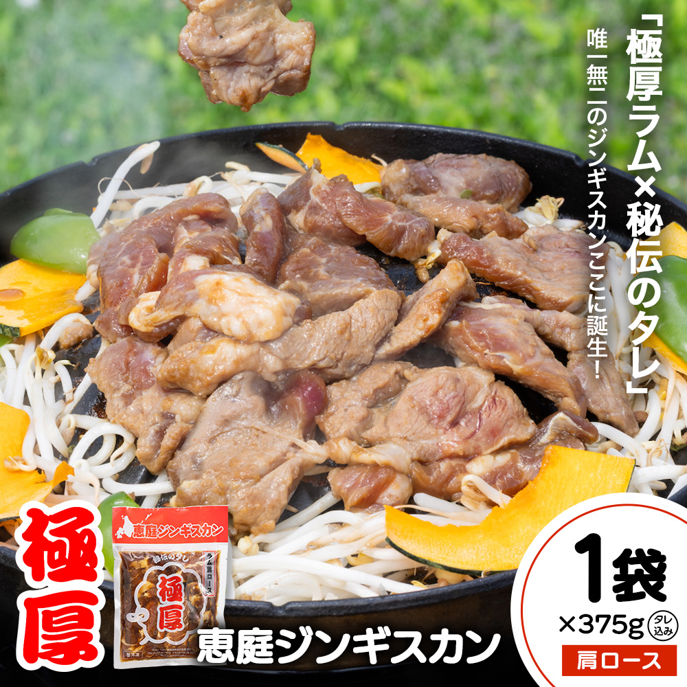 恵庭ジンギスカン(NZラム肩ロース使用)×1袋【190101】北海道恵庭市9000肉その他 肉