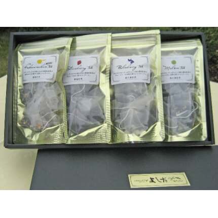 茨城の恵み まるごとフルーツティー(ティーバッグ4種)茨城県守谷市13000お茶・飲料コーヒー・紅茶