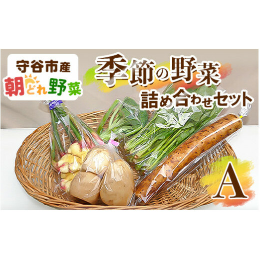 季節の野菜セットA茨城県守谷市5000野菜・きのこその他 野菜