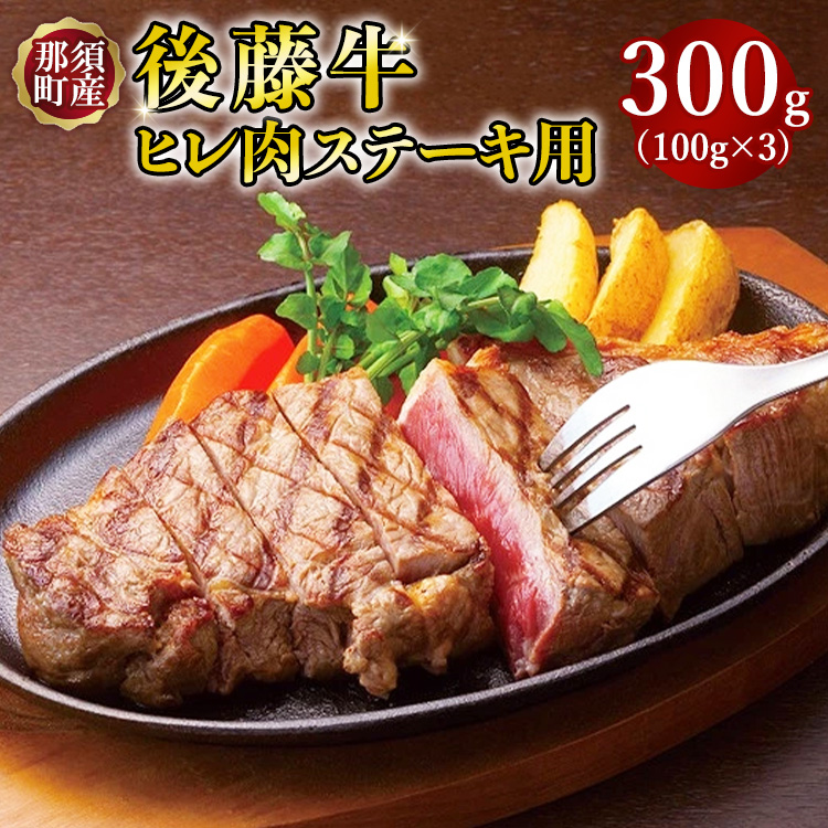 〔D-26〕栃木県産那須の後藤牛ヒレ肉 ステーキ用栃木県那須町30000肉牛肉