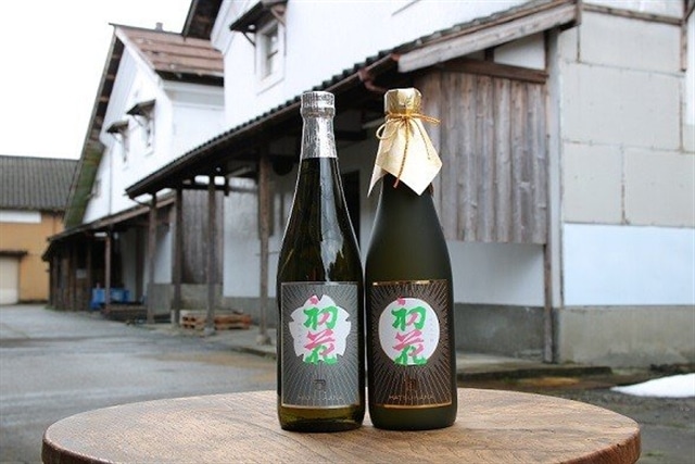 純米大吟醸 初花・特別純米 初花 E21_01新潟県新発田市19000酒・アルコール