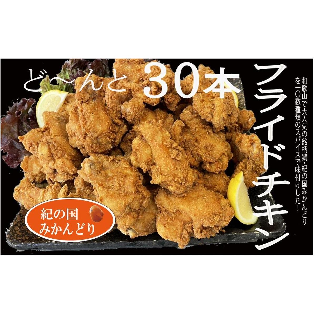 DO6006n_紀の国みかんどり フライドチキン【チキン 冷蔵 チルド 惣菜 弁当 おかず】和歌山県湯浅町14000肉鶏肉