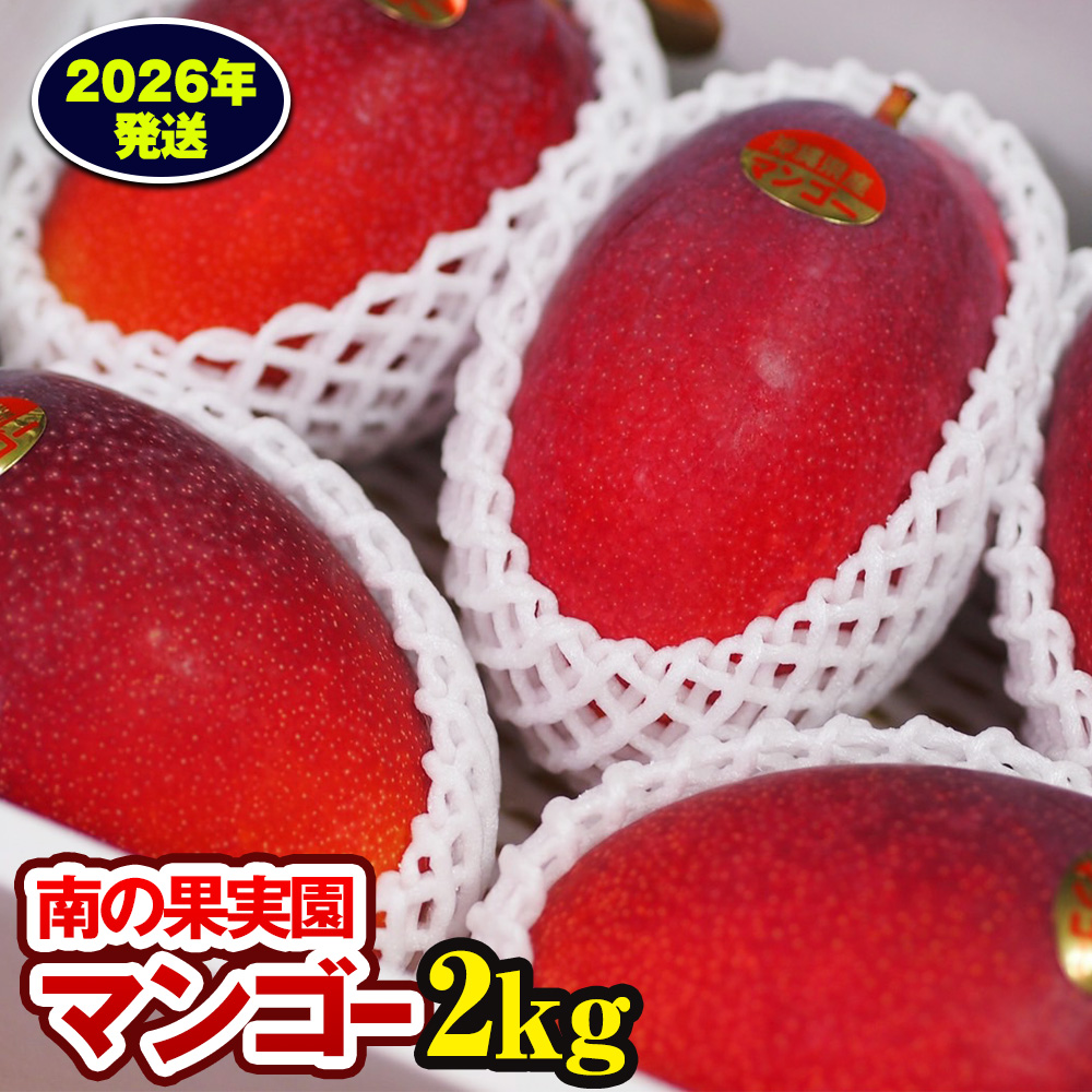 【2026年発送】南の果実園 マンゴー2kg沖縄県南風原町26500果物・フルーツマンゴー・パイナップル