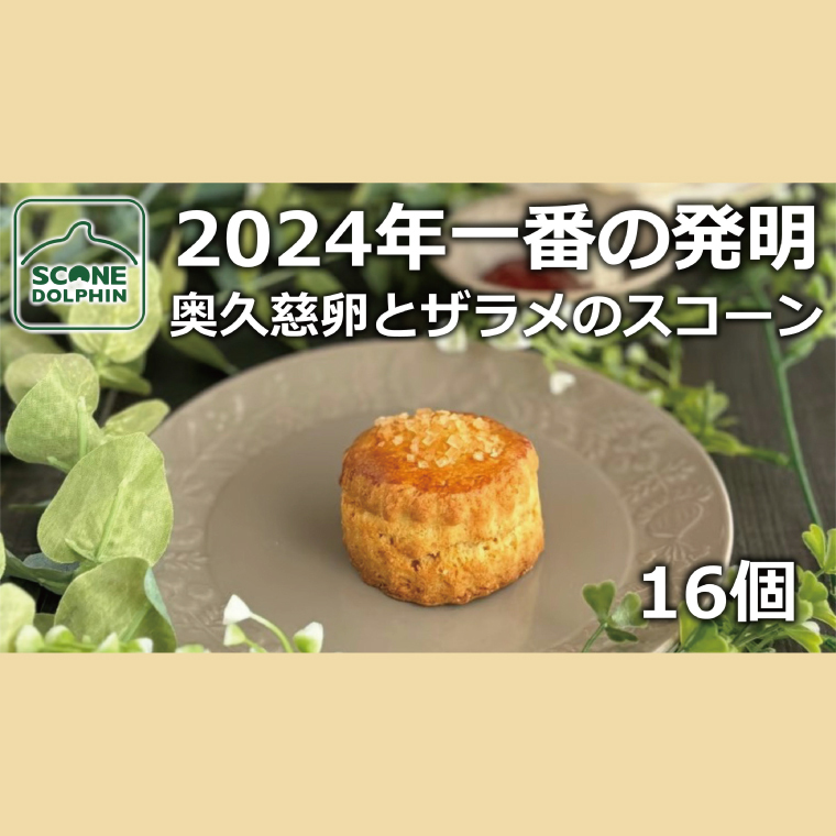 今年一番の発明 久慈卵とザラメのスコーン 16個【奥久慈卵 冷凍 冷凍スコーン 本場 イギリス 焼き菓子 スイーツ 水戸市 水戸 茨城県 20000円以内 2万円以内】(AR-8)茨城県水戸市20000菓子・ス
