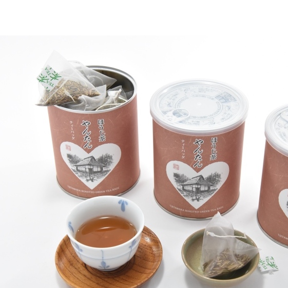 ほうじ茶ティーバッグ やんたん 25P×3缶〈ほうじ茶 焙じ お茶 茶 ティバッグ ティーパック 加工食品〉 飲料類 京都府宇治田原町10000お茶・飲料お茶