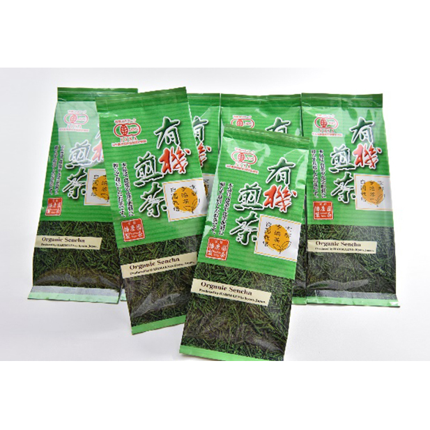 有機宇治煎茶6本入 〈 有機 オーガニック 無農薬 茶葉 お茶葉 お茶 茶 有機宇治茶 宇治茶 煎茶 緑茶 産地直送 飲料 加工食品 〉 京都府宇治田原町10000お茶・飲料お茶