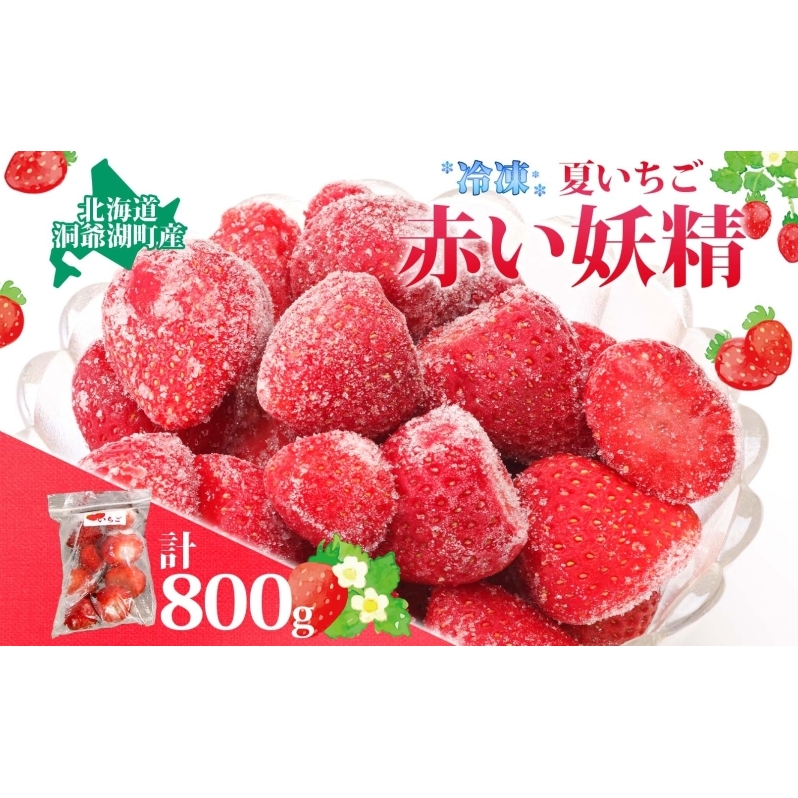 役に立ちます 冷凍カット果物 いちご100g×8袋 果物類 苺 イチゴ 北海道洞爺湖町12000果物・フルーツいちご