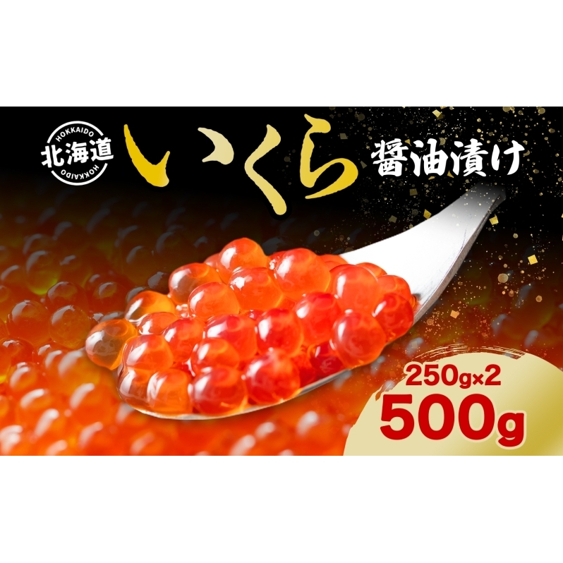 北海道 いくら醤油漬け 250g 2個 計500g 北海道 イクラ醤油漬け 小分け いくら 国産 イクラ 海鮮 魚介 魚卵 海産物 醤油漬け 鮭いくら 新鮮 寿司 刺身 おかず おつまみ 贅沢 お取り寄せ グルメ