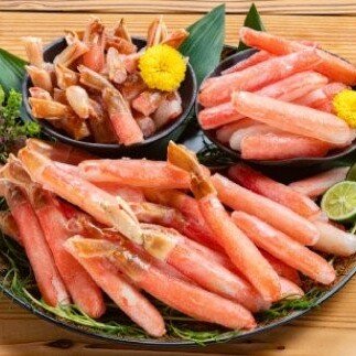 22-87 【訳あり限定品】生ずわいがにしゃぶしゃぶ用ポーション(1kg)北海道紋別市22000魚介・海産物カニ