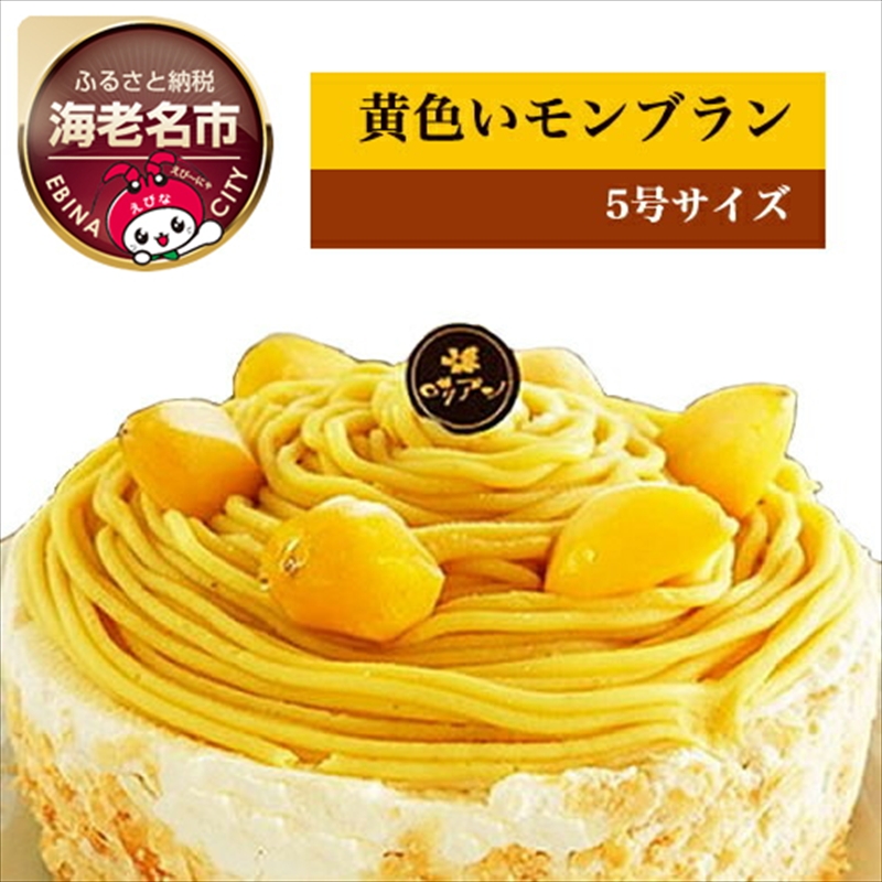 黄金色に輝く昔懐かしの黄色いモンブラン神奈川県海老名市14000菓子・スイーツケーキ・カステラ
