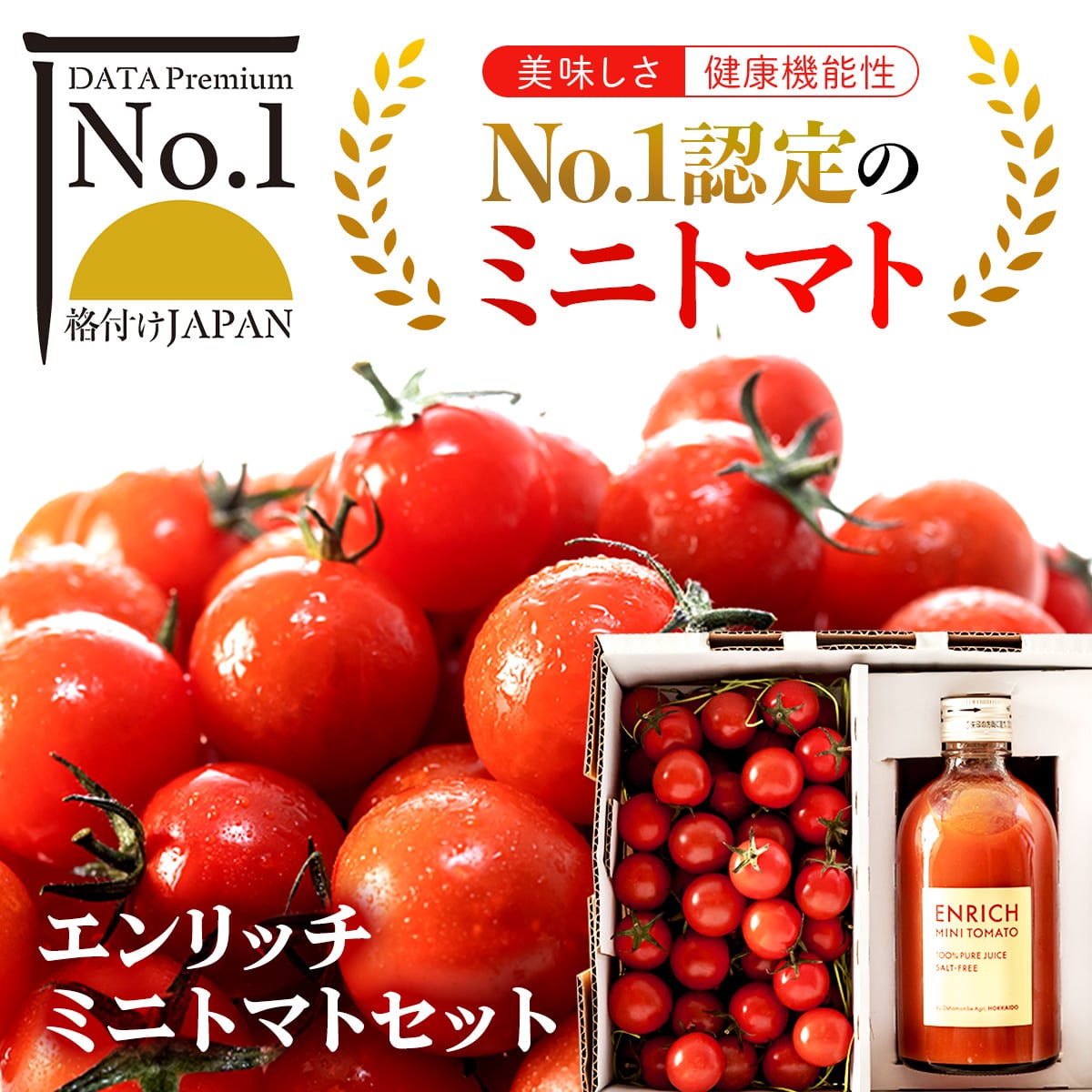 エンリッチミニトマトセット OSMN005北海道長万部町10000野菜・きのこトマト