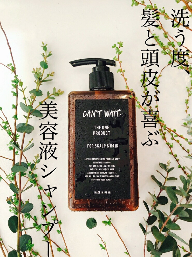 キャントウェイトシャンプー(300ml)【ヘアケア ボリューム ツヤ髪 ダメージケア 頭皮 ボディーソープ 美髪ケア 頭皮ケア オールインワンシャンプー ギフト 誕生日 プレゼント サロン級のヘ