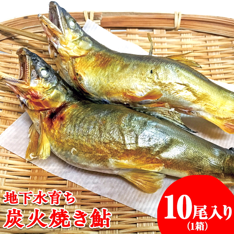 地下水育ち 炭火焼き鮎10尾入り栃木県さくら市16000鍋セット・総菜・加工食品総菜