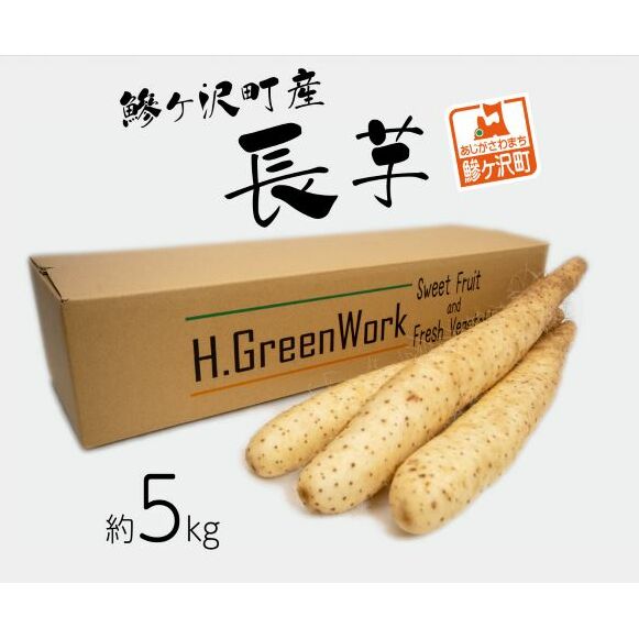 鯵ヶ沢町産 長芋(約5kg) 野菜 根菜 青森県鰺ヶ沢町17000野菜・きのこ大根・ニンジン・根菜類