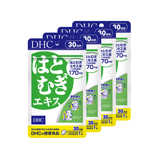 サプリ DHC はとむぎエキス 30日分×4個 セット サプリメント ハトムギ ビタミン 健康 美容 はとむぎ はと麦 ハト麦 ハトムギエキス 静岡 静岡県 袋井 袋井市静岡県袋井市8000鍋セット・総菜・