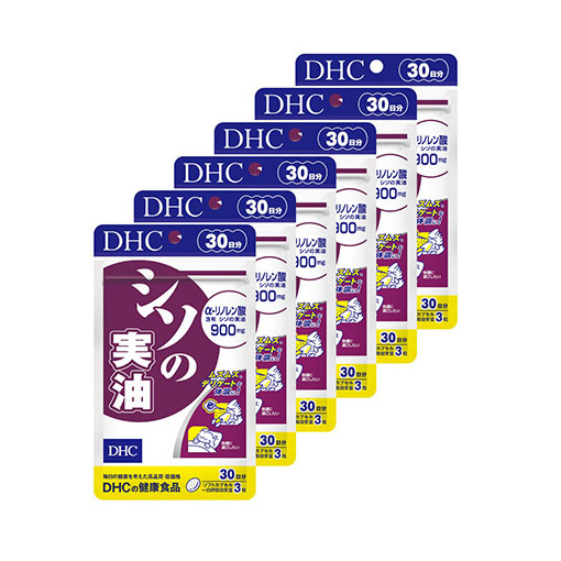 サプリ DHC シソの実油 30日分×6個 セット サプリメント 花粉症 しその実 健康 美容 しそ シソ 紫蘇 紫蘇の実 シソの実 静岡 静岡県袋井市13000鍋セット・総菜・加工食品その他 鍋セット・総菜