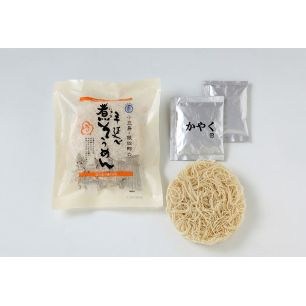 【 小豆島 】小豆島・銀四郎の即席手延べにゅうめん 麺類 香川県土庄町15000麺その他 麺