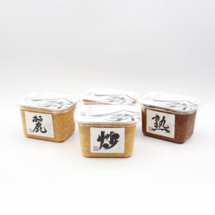 生きている味噌3種(計4個)特別セレクション 新潟県 調味料 味噌 みそ 糀 発酵新潟県22000調味料・油味噌