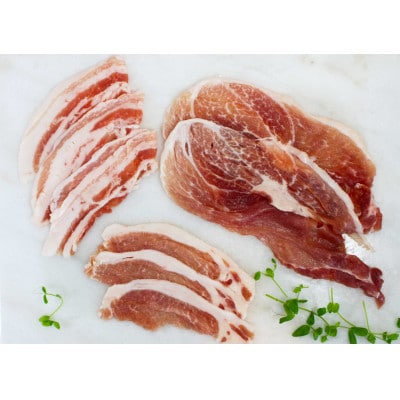 龍泉洞黒豚のおまかせセット 700g【配送不可地域:離島】【1399947】岩手県岩泉町11000肉豚肉