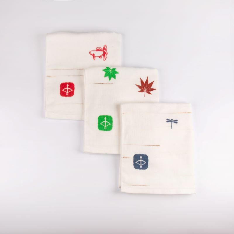 【スピード発送】JAPAN madeガーゼタオル 3枚セット(スラブ赤)【泉州タオル 国産 吸水 普段使い シンプル 日用品】 099H333大阪府泉佐野市8000雑貨・日用品寝具・タオル