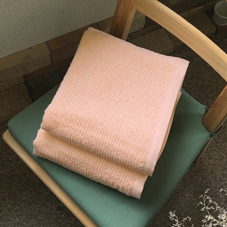 90×150ヒバ抗菌大判バスタオル2枚セット(オレンジ)泉州タオル【泉州タオル 国産 吸水 普段使い 無地 シンプル 日用品 家族 ファミリー】 015B333大阪府泉佐野市15000雑貨・日用品寝具・タ