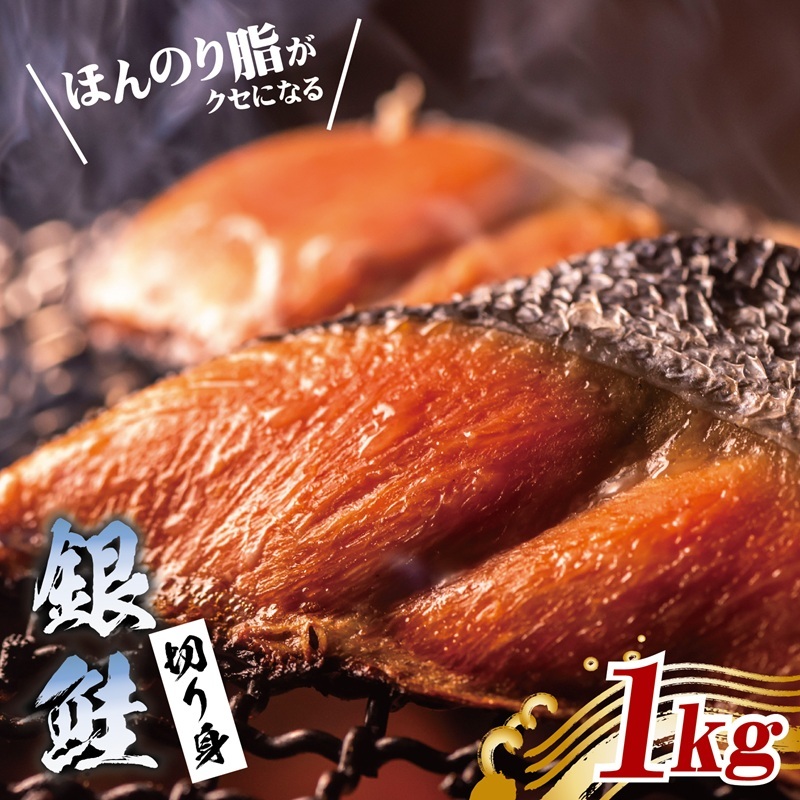 漁師が目利きした銀鮭 切り身 合計1kg 【サイズ不揃い 海鮮 魚介 さけ しゃけ お弁当 簡単調理】 G3529大阪府泉佐野市11000魚介・海産物その他 魚介・海産物