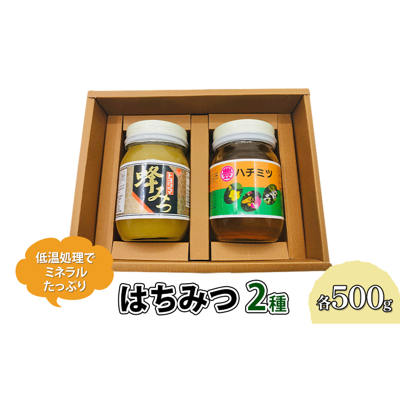 はちみつ セット 各500g×2個 レンゲブレンド 野山のハチミツ 詰め合わせ 食べ比べ 蜂蜜 ハチミツ 福岡県朝倉市17000鍋セット・総菜・加工食品ジャム・はちみつ