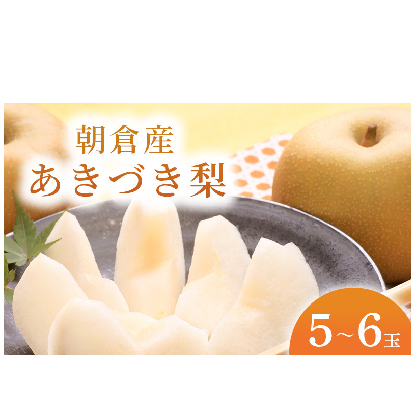 あきづき梨(5〜6玉)<ファームステーションバサロ> ナシ 果物 フルーツ 先行予約 福岡県朝倉市14000果物・フルーツりんご・梨