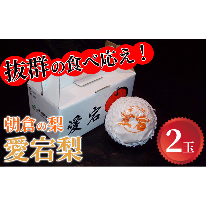 梨 愛宕 2玉×1 筑前あさくら農協 配送不可 離島 ナシ 果物 フルーツ 先行予約 福岡県朝倉市11000果物・フルーツりんご・梨