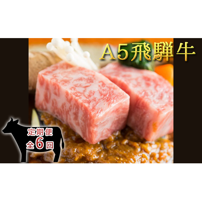 『定期便』A5 プレミアム飛騨牛三昧 全6回岐阜県輪之内町200000肉牛肉