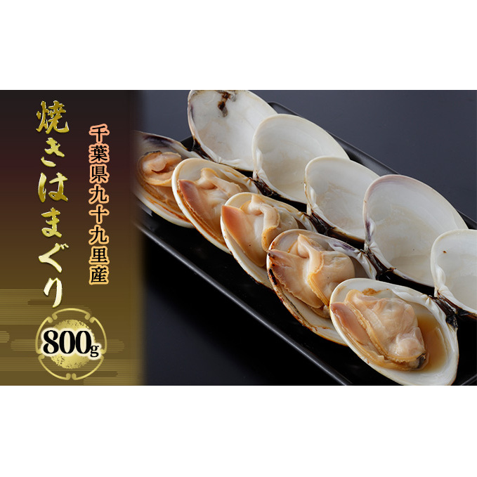 千葉県九十九里産 焼きはまぐり 800g 魚介類 貝類 魚貝類 はまぐり 蛤 千葉県九十九里町10000魚介・海産物貝類