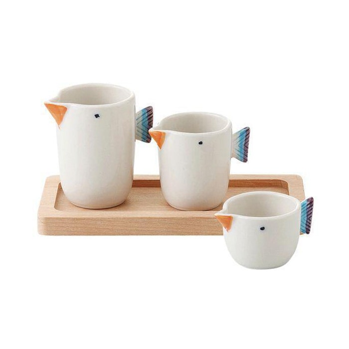 【AB1029】【波佐見焼】tori3点ミニポット   【西海陶器】 42926長崎県26000雑貨・日用品食器・グラス