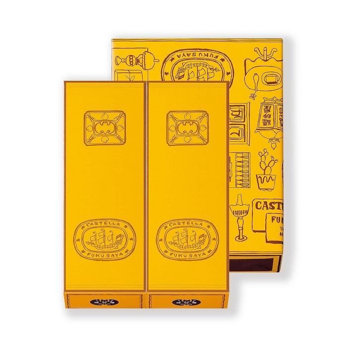 【6回定期便】福砂屋 カステラ小切れ1号2本入長崎県91000菓子・スイーツケーキ・カステラ