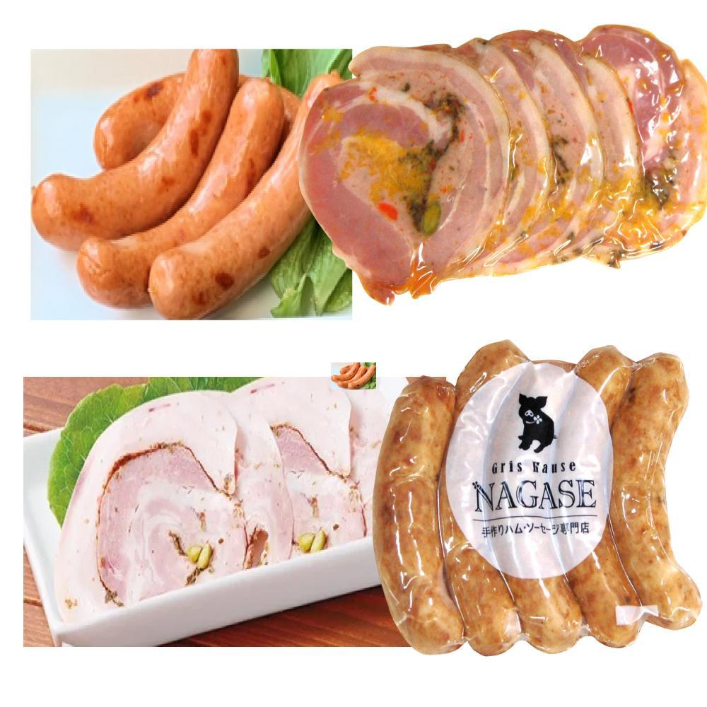 長崎手造りハムソーセージセット長崎県12000肉加工肉(ハム・ソーセージ等)