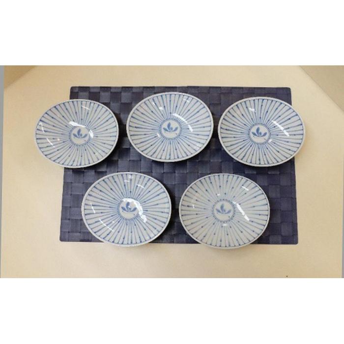 【AB344】【波佐見焼】15.5×13cm楕円鉢 十草蘭 【西海陶器】 5 71009長崎県23000雑貨・日用品食器・グラス
