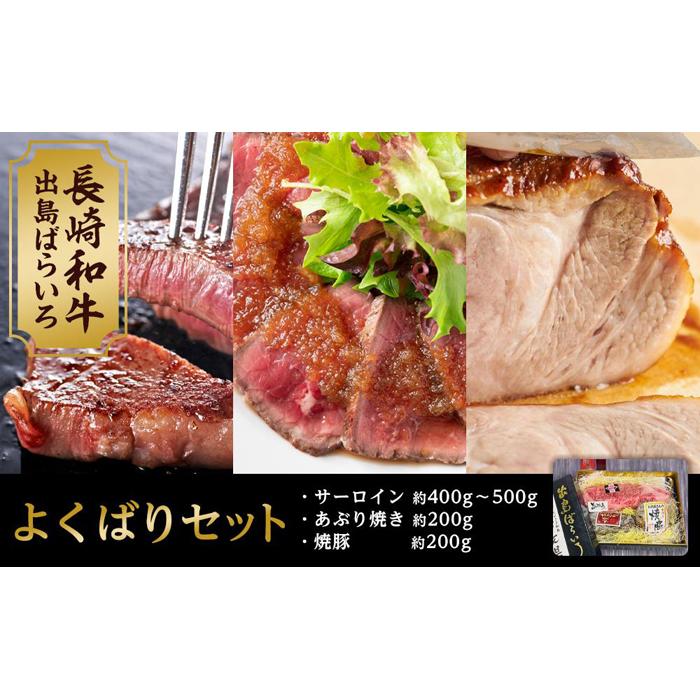 【AB480】よくばりセットBタイプ【長崎和牛出島ばらいろ・長崎県産SPF五島美豚】長崎県66000肉牛肉