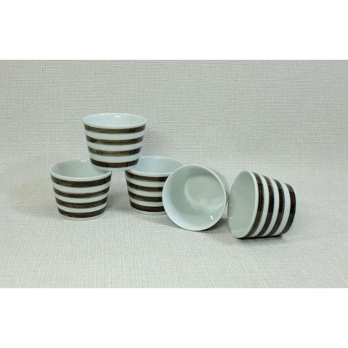 【AB587】【波佐見焼】es cup ボーダーBN 〈S〉 【西海陶器】5 45456長崎県21000雑貨・日用品食器・グラス