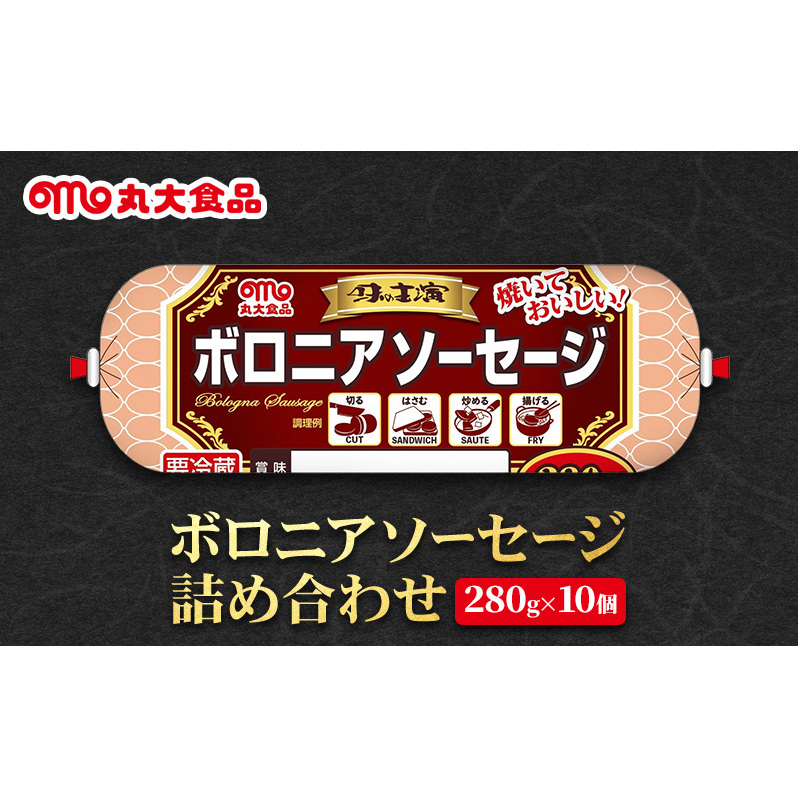 ボロニアソーセージ詰め合わせ 丸大食品 上越市 加工肉 お取り寄せ グルメ新潟県上越市25000肉加工肉(ハム・ソーセージ等)