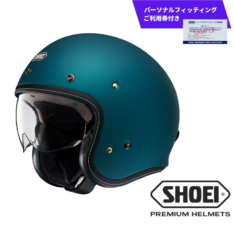 SHOEIヘルメット「J・O+ マットラグナブルー」Mサイズ パーソナルフィッティングご利用券付 バイク ショウエイ バイク用品 ツーリング SHOEI品質 shoei スポーツ メンズ レディース岩手県一関市